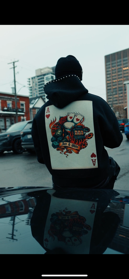 Ace & Odds Signature Hoodie - Opium Black